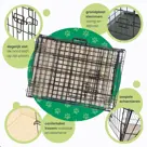 Hondenbench XL - Incl. Plaid - 2 Deuren
