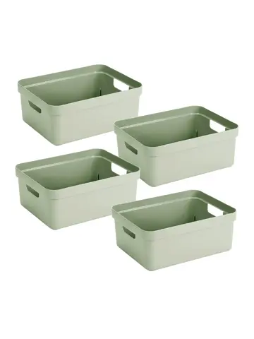 Sigma home - Opbergbox - 24L - 4-delig