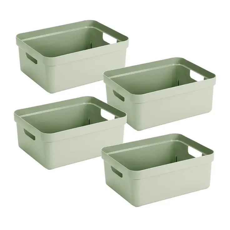 Sigma home - Opbergbox - 24L - 4-delig