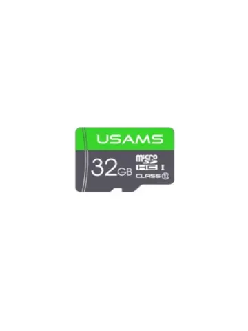 Micro-SD Kaart - 32GB - Zwart - USAMS