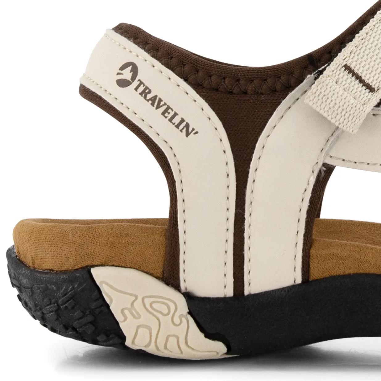 Travelin' Dames Sandaal Helsem | Nu met 62% korting! | LC