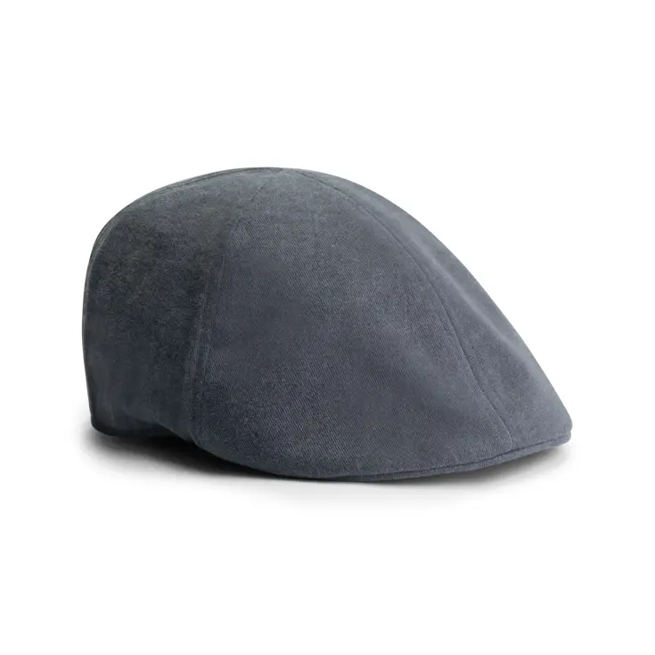 Bourne Unisex - Flatcap - Katoen - Navy