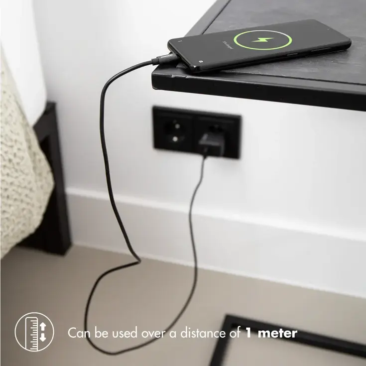 USB-C naar USB-C kabel 1 meter