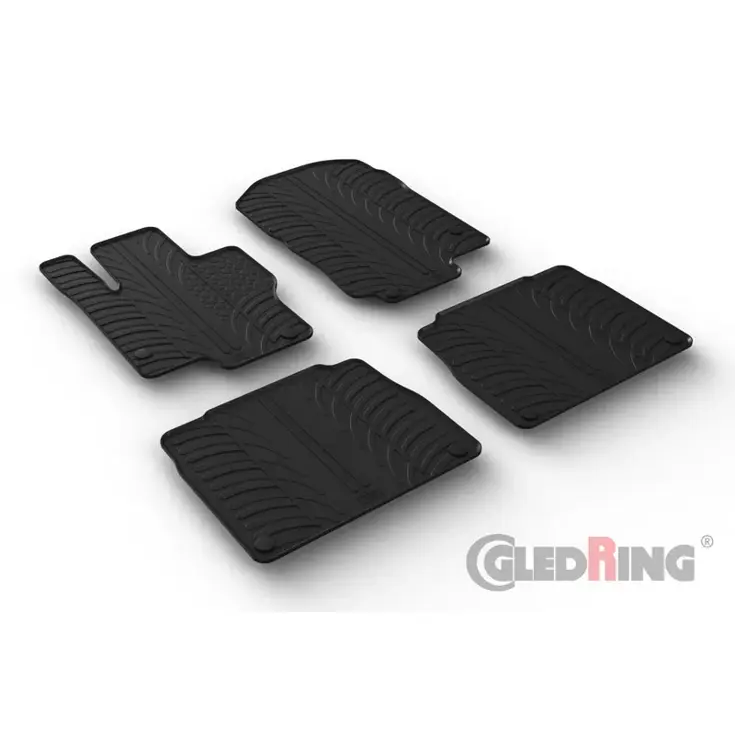 Mercedes GLS (X167) 2019 - Rubbermatten - Gledring