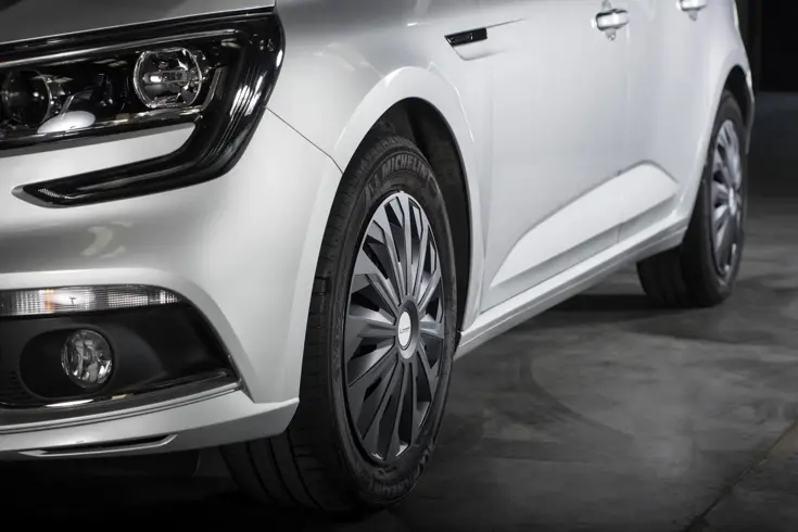 Wieldoppen - 15 inch - zwart - 4 stuks