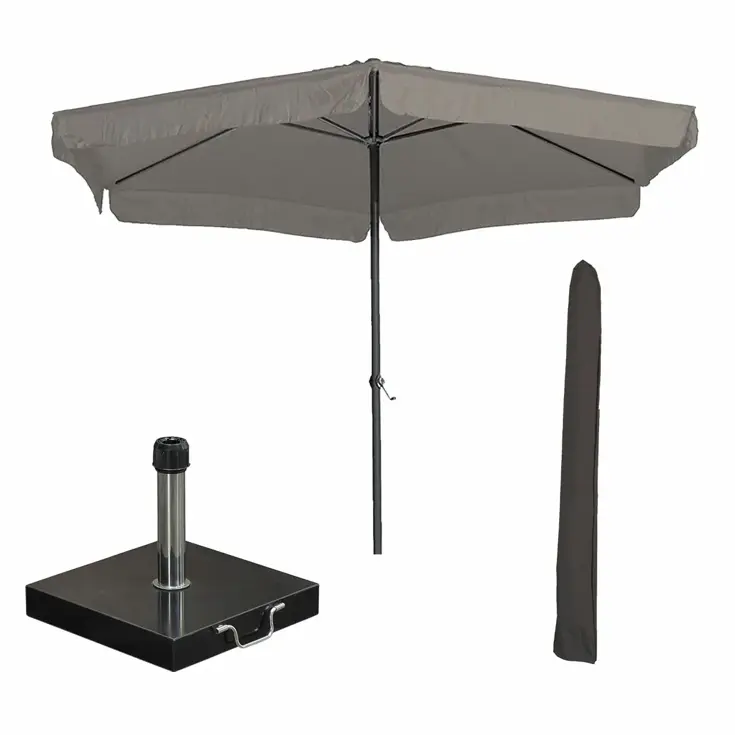 Delta Ø300 cm Stokparasol Garden Impressions