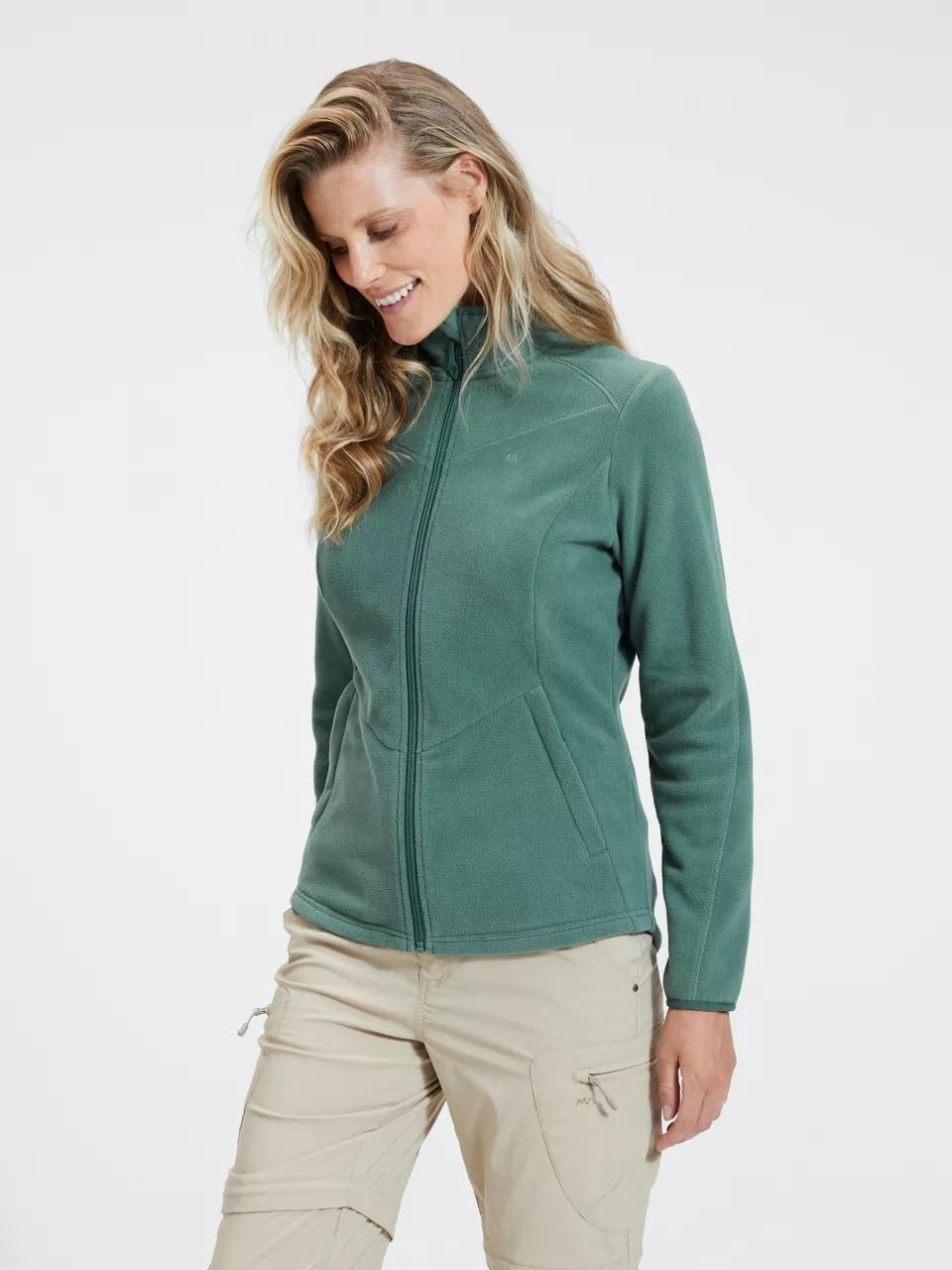 ANWB  Mage  Fleecevest dames  Groen   4XL