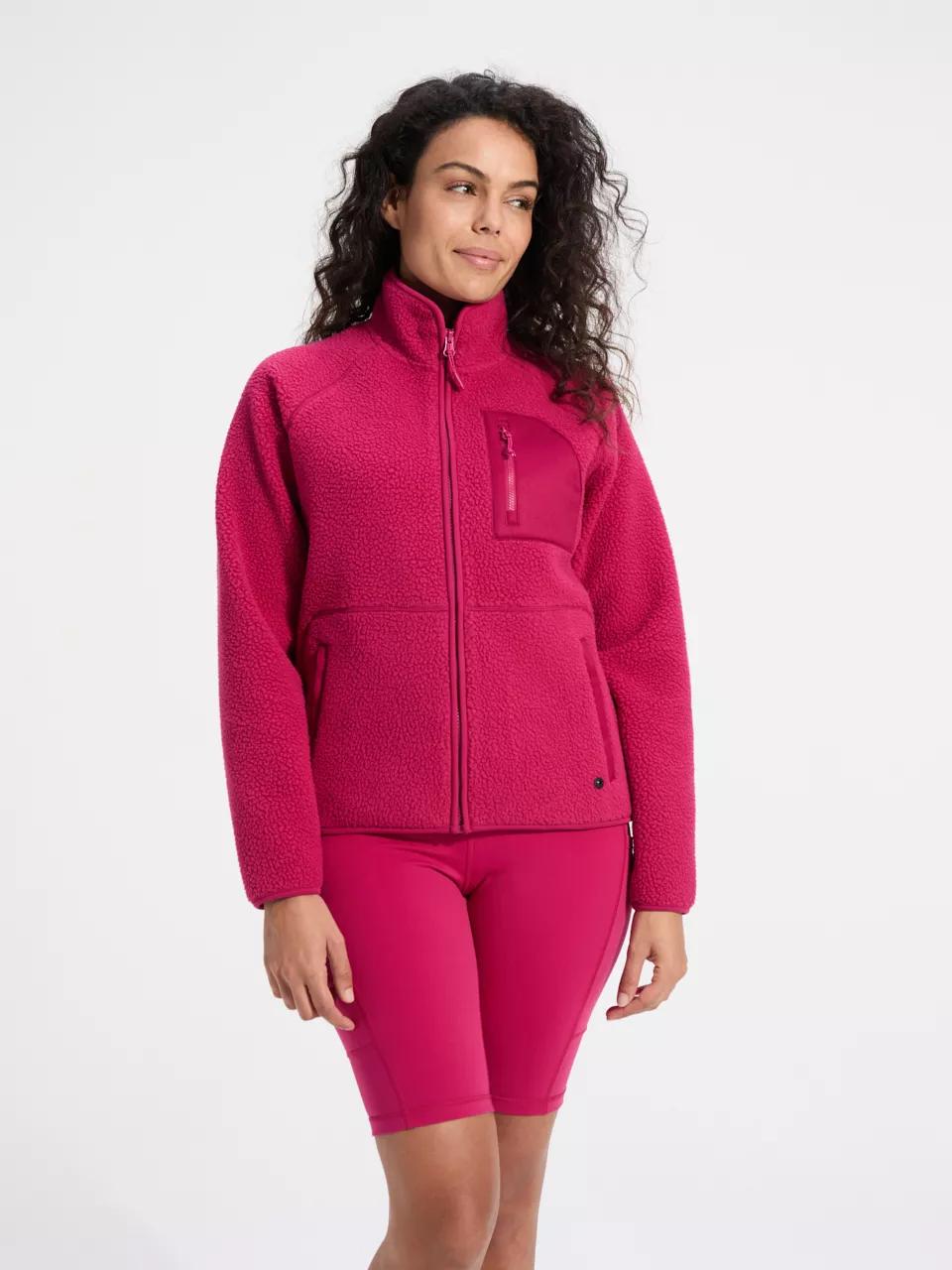 ANWB  Cateri  Fleecevest dames  Human Nature  Fuchsia   M