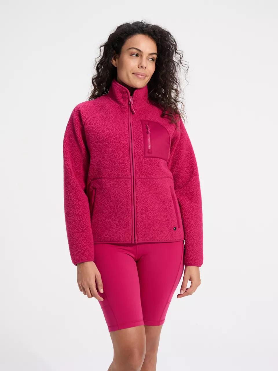 ANWB  Cateri  Fleecevest dames  Human Nature  Fuchsia   S main product image