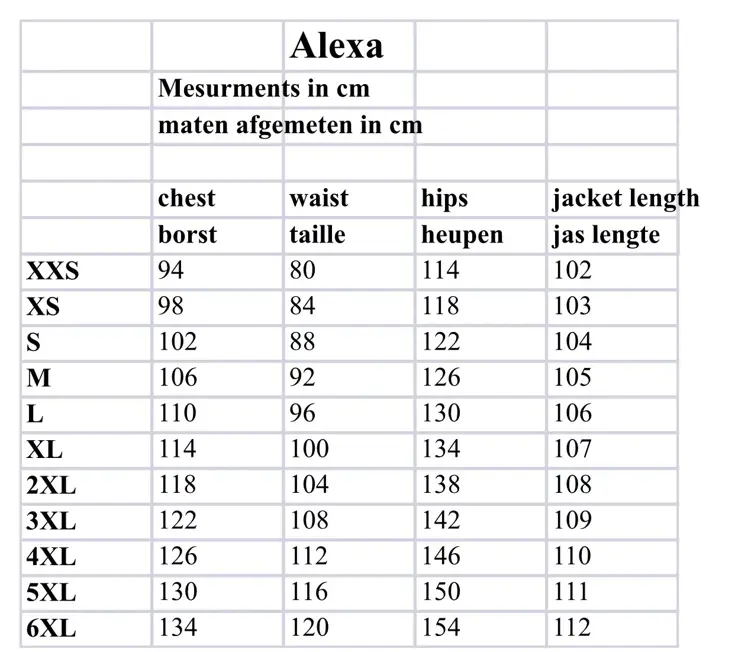 Alexa - Jas dames - Parka -Slim fit