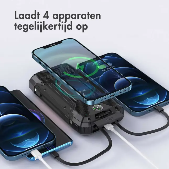 Solar Powerbank 30.000 mAh