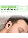Reis/Slaap oordoppen - 2 Paar (M&L) - Zwart