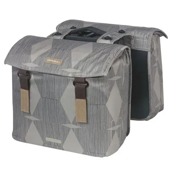 Basil Dubbele Fietstas Elegance MIK 40-49L