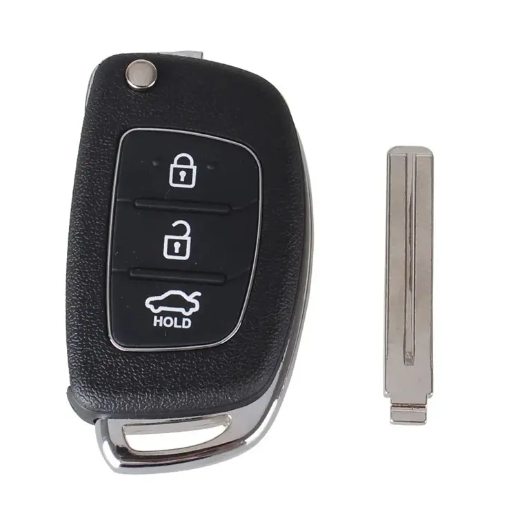 Klapsleutelbehuizing 3 knops geschikt voor Hyundai