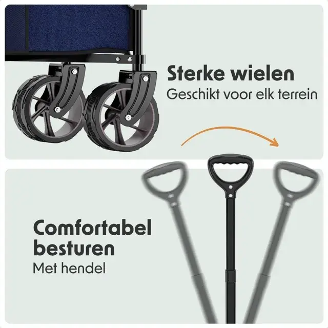 LifeGoods Bolderkar - 150KG