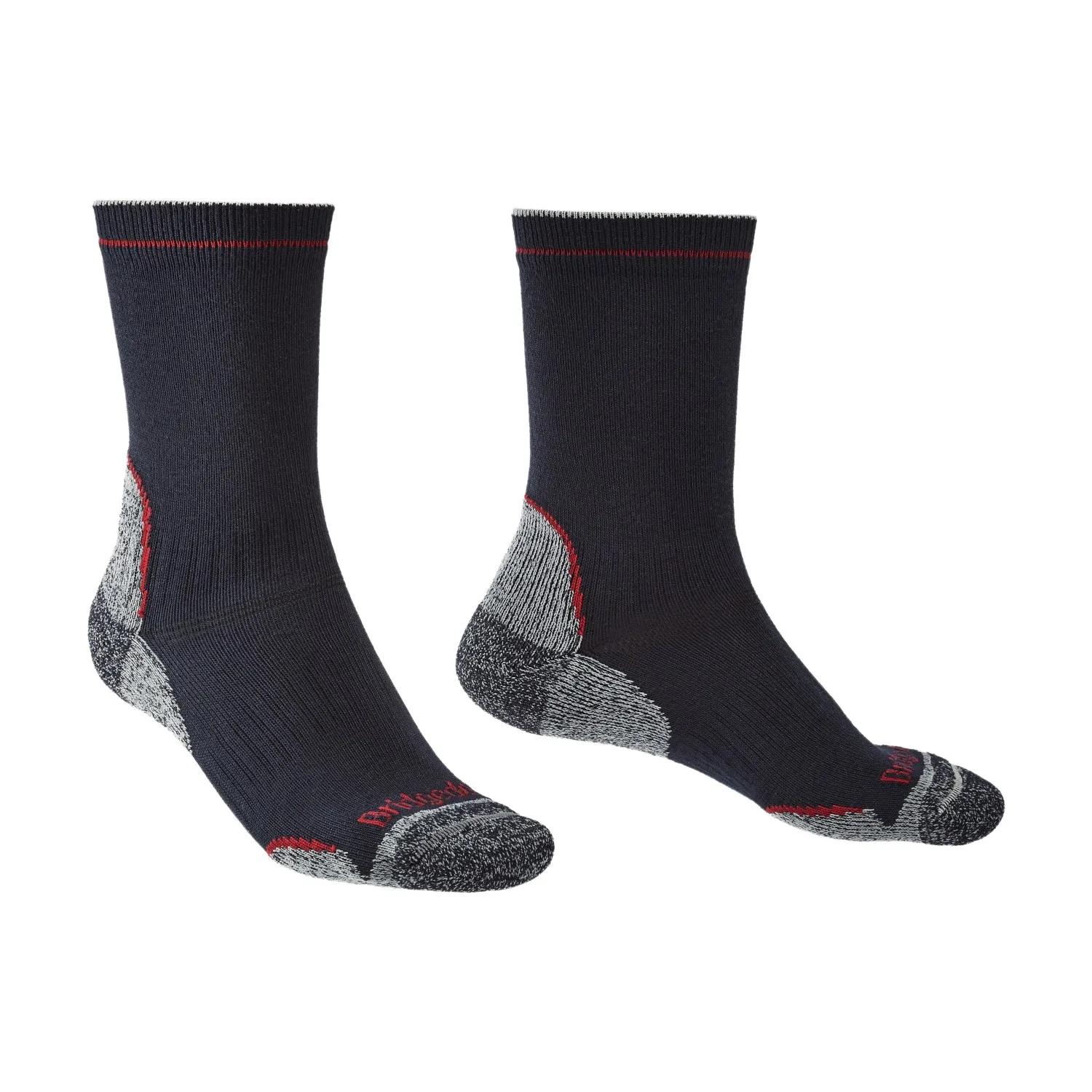 Bridgedale  Hike Lightweight T2 Coolmax Crew  Marineblauw