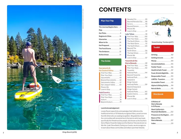 Lake Tahoe, Yosemite & Central California 1