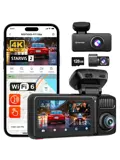 F17 Elite 3CH 4K Wifi GPS 128gb dashcam