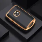 Dutch Shield Sleutelhoesje  Mazda goud B3