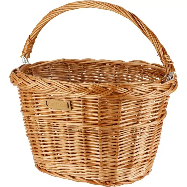 Basil Rieten Fietsmand Denver Groot