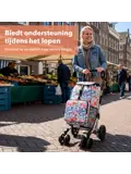 Boodschappentrolley 60L - 4 Wielen