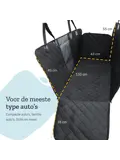 Hondendeken Auto Waterdicht -Hondenmand Achterbank