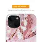 R2B iPhone 13 Hoesje Marmer + Screenprotector