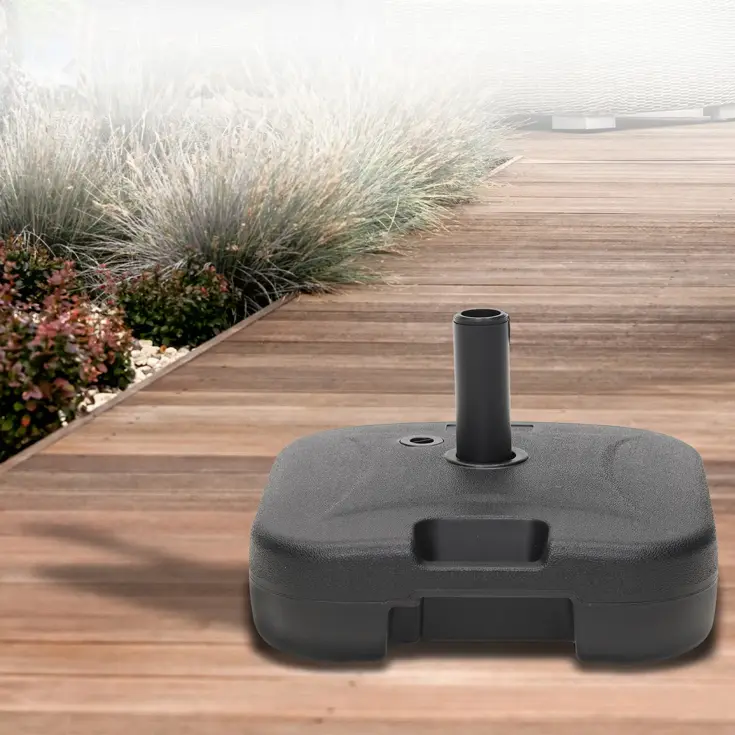 Parasolvoet - Vulbaar - 40KG - Compact en Stabiel