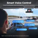 AZDome S58 4G 3CH 4K Wifi GPS dashcam