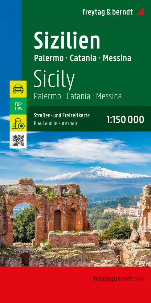 Wegenkaart Sicilië - Palermo