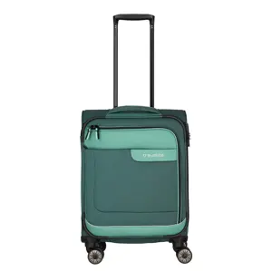 Travelite Viia 4 Wheel Trolley S green |34 L
