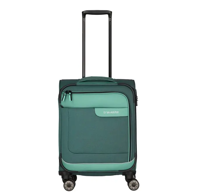 Travelite Viia 4 Wheel Trolley S green |34 L