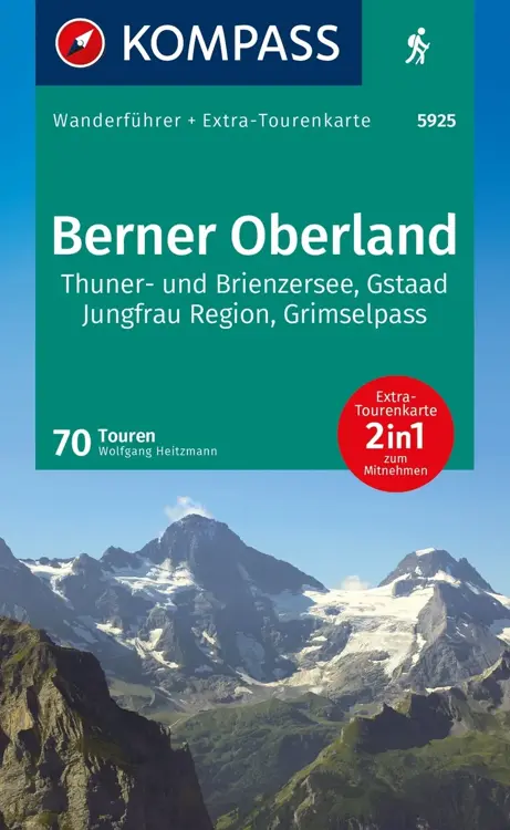 Wandelgids WF 5925 Berner Oberland