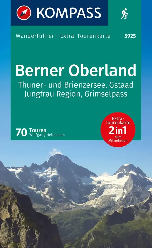 Wandelgids WF 5925 Berner Oberland