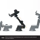 Telefoonhouder Auto Zuignap met Dashboard Pad