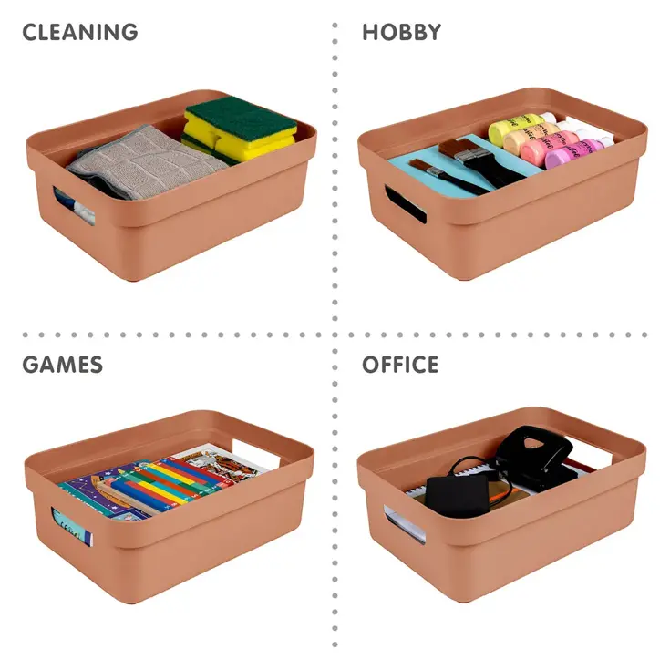 Sigma home - Opbergbox - 9L - 6-delig