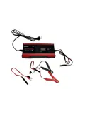 Processor gestuurde 11-staps acculader 12V/24V