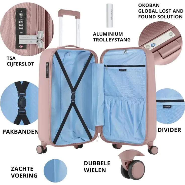 CarryOn Skyhopper 55cm koffer 32 L