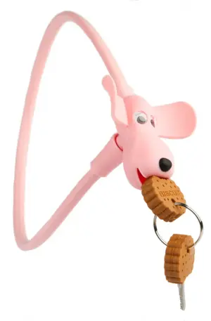 fietsslot siliconen Flappie 1x58cm - roze