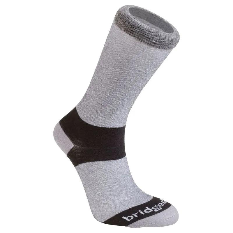 Bridgedale  Liner Coolmax Crew 2-pack Heren  Gray-Black main product image