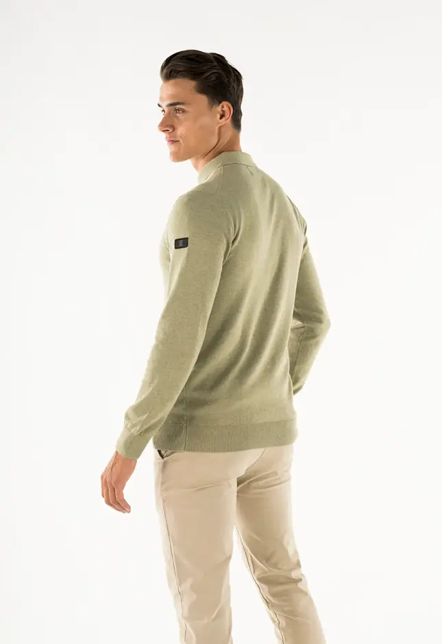 Heren Brad Knitted Polo