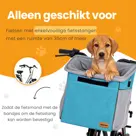 Pawesome 3-in-1 Fietsmand voor honden