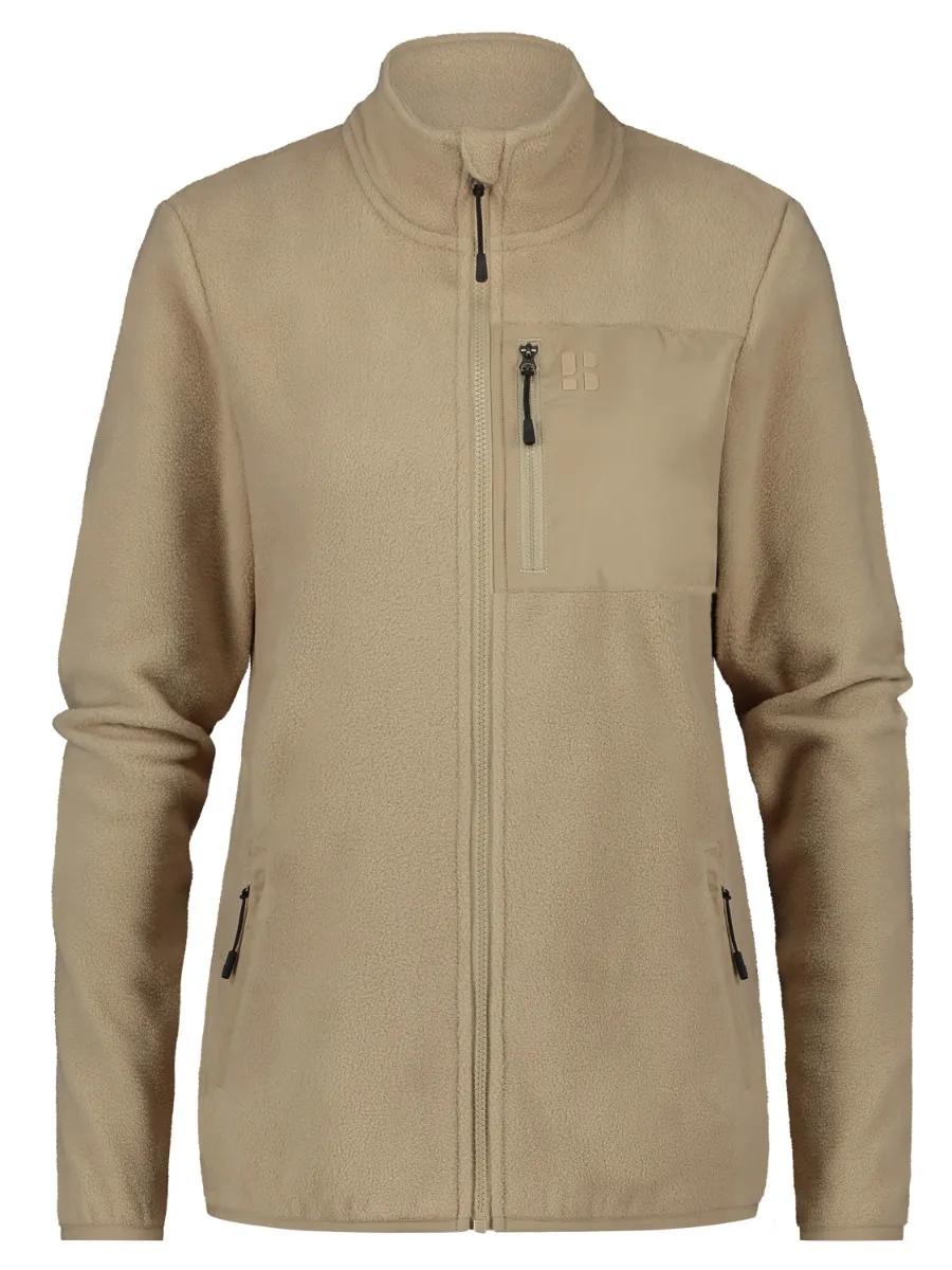 Poederbaas   Four Seasons Dames  Fleece Vest  Beige