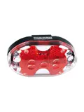 Achterlicht LED met 5 rode lampjes en aan/uit knop