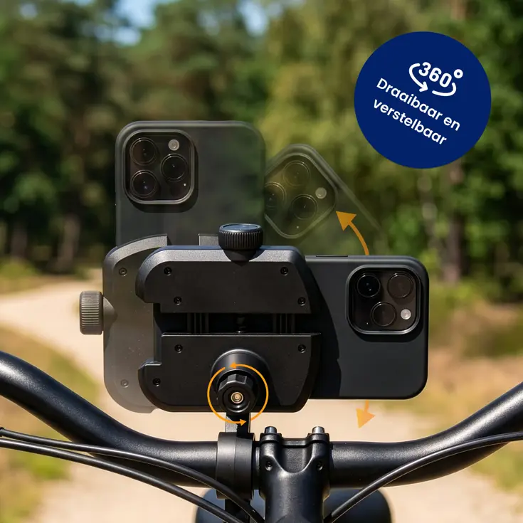 Telefoonhouder Fiets en Scooter