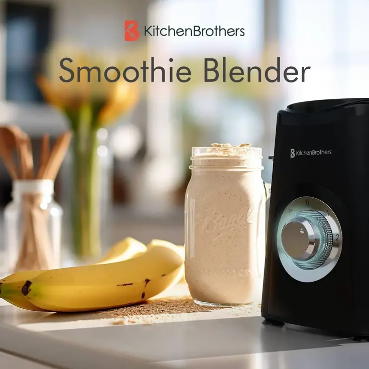 KitchenBrothers Smoothie Blender – 2-in-1