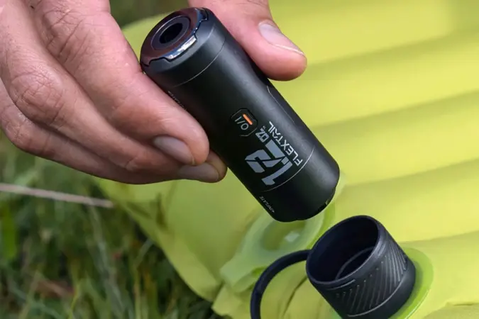 Flextail Zero Pump luchtpomp met USB-C batterij