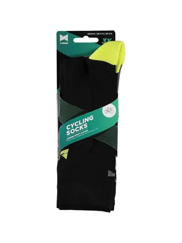 3 paar - Crew - Fietssokken