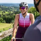 Loeffler fietsshirt Rainbow dames
