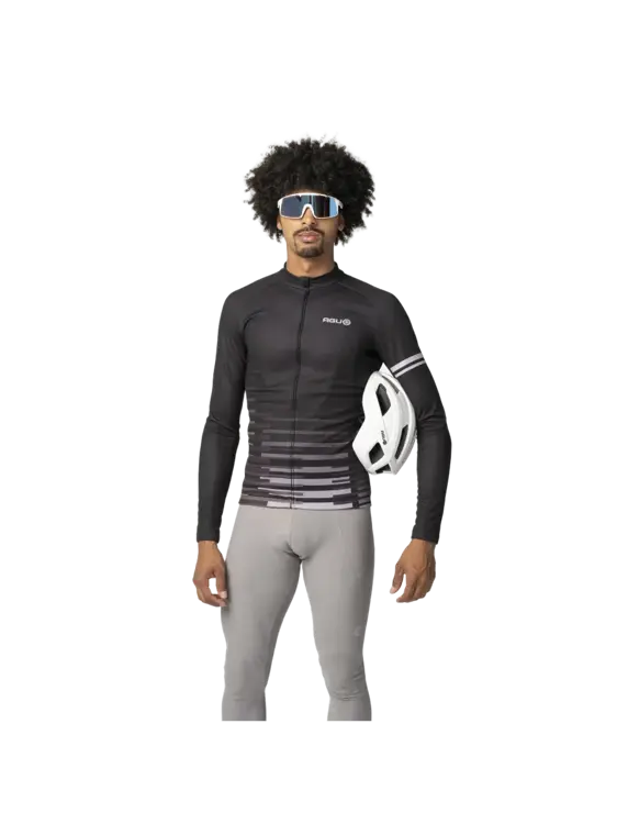 Fietsshirt Lange Mouwen Essential Heren